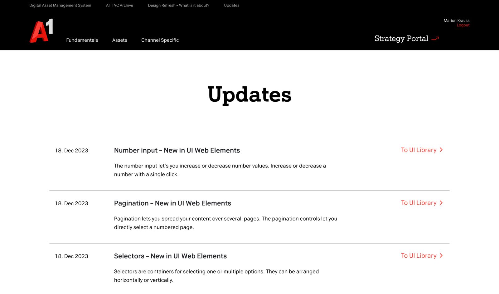 engarde a1 brandportal updates overview